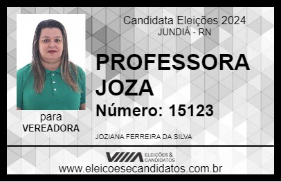 Candidato PROFESSORA JOZA 2024 - JUNDIÁ - Eleições