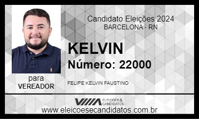 Candidato KELVIN 2024 - BARCELONA - Eleições