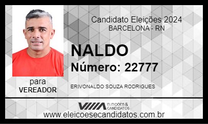 Candidato NALDO 2024 - BARCELONA - Eleições