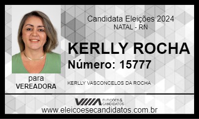 Candidato KERLLY ROCHA 2024 - NATAL - Eleições