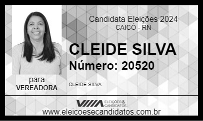 Candidato CLEIDE SILVA 2024 - CAICÓ - Eleições