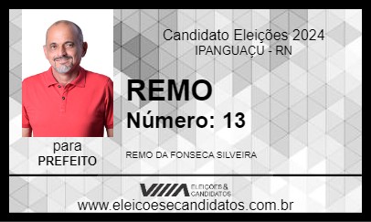 Candidato REMO 2024 - IPANGUAÇU - Eleições