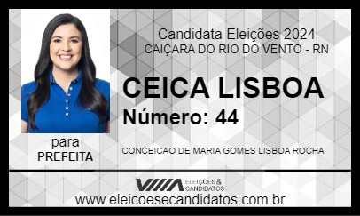 Candidato CEICA LISBOA 2024 - CAIÇARA DO RIO DO VENTO - Eleições