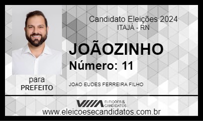 Candidato JOÃOZINHO 2024 - ITAJÁ - Eleições