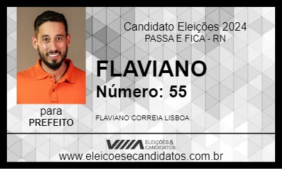 Candidato FLAVIANO 2024 - PASSA E FICA - Eleições