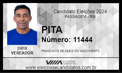 Candidato PITA 2024 - PASSAGEM - Eleições