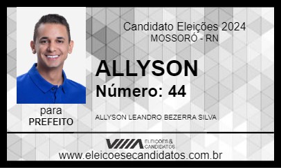 Candidato ALLYSON 2024 - MOSSORÓ - Eleições