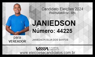 Candidato JANIEDSON 2024 - PARNAMIRIM - Eleições