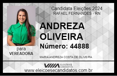 Candidato ANDREZA OLIVEIRA 2024 - RAFAEL FERNANDES - Eleições