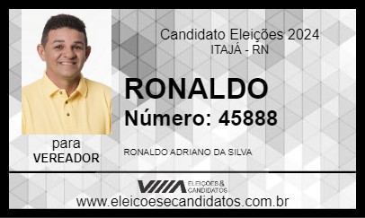 Candidato RONALDO 2024 - ITAJÁ - Eleições