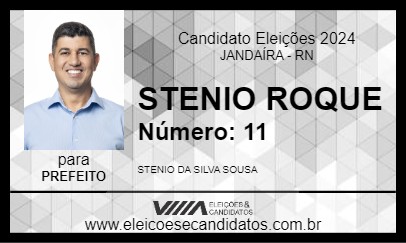 Candidato STENIO ROQUE 2024 - JANDAÍRA - Eleições