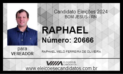 Candidato RAPHAEL 2024 - BOM JESUS - Eleições