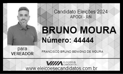 Candidato BRUNO MOURA 2024 - APODI - Eleições