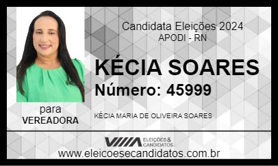 Candidato KÉCIA SOARES 2024 - APODI - Eleições