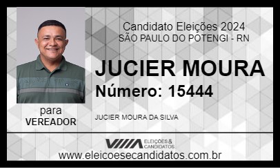 Candidato JUCIER MOURA 2024 - SÃO PAULO DO POTENGI - Eleições