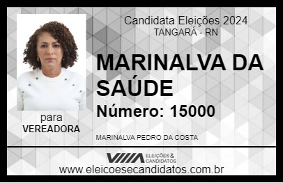 Candidato MARINALVA DA SAÚDE 2024 - TANGARÁ - Eleições