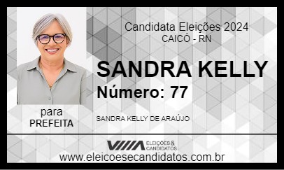 Candidato SANDRA KELLY 2024 - CAICÓ - Eleições