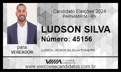 Candidato LUDSON SILVA 2024 - PARNAMIRIM - Eleições