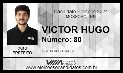 Candidato VICTOR HUGO 2024 - MOSSORÓ - Eleições