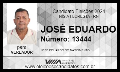 Candidato DUDU DE TIÃO 2024 - NÍSIA FLORESTA - Eleições