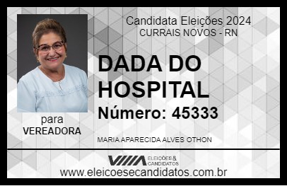 Candidato DADÁ 2024 - CURRAIS NOVOS - Eleições