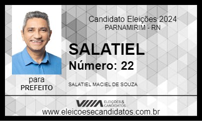 Candidato SALATIEL 2024 - PARNAMIRIM - Eleições