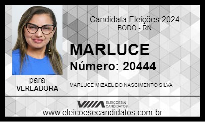 Candidato MARLUCE 2024 - BODÓ - Eleições