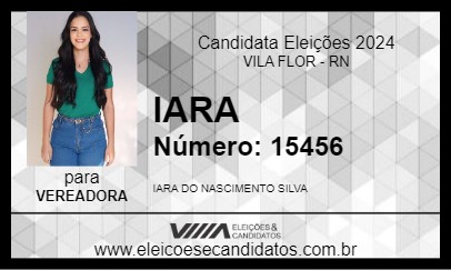 Candidato IARA 2024 - VILA FLOR - Eleições