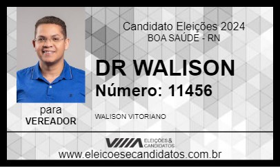 Candidato DR WALISON 2024 - BOA SAÚDE - Eleições