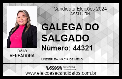 Candidato GALEGA DO SALGADO 2024 - ASSÚ - Eleições