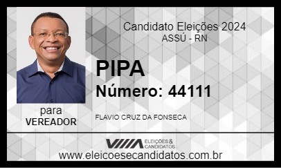 Candidato PIPA 2024 - ASSÚ - Eleições