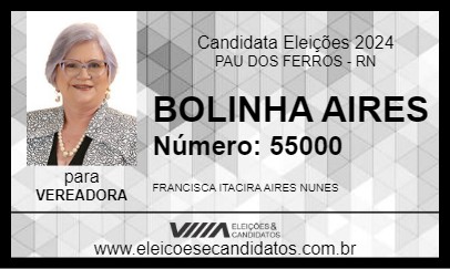 Candidato BOLINHA AIRES 2024 - PAU DOS FERROS - Eleições