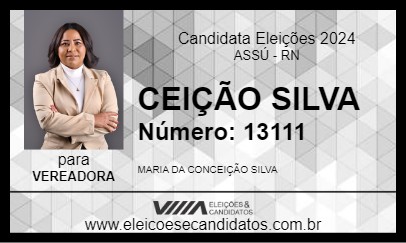 Candidato CEIÇÃO SILVA 2024 - ASSÚ - Eleições