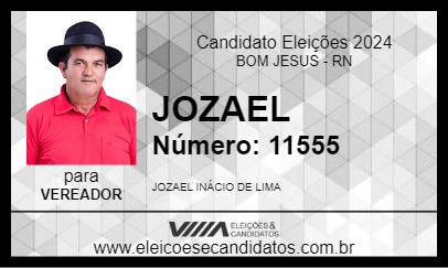 Candidato JOZAEL 2024 - BOM JESUS - Eleições