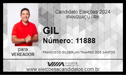 Candidato GIL 2024 - IPANGUAÇU - Eleições