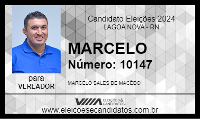 Candidato MARCELO 2024 - LAGOA NOVA - Eleições