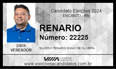 Candidato RENARIO 2024 - ENCANTO - Eleições