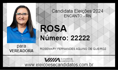 Candidato ROSA 2024 - ENCANTO - Eleições