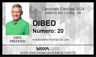 Candidato DIBED 2024 - MARCELINO VIEIRA - Eleições