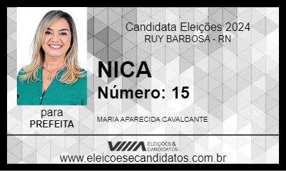 Candidato NICA 2024 - RUY BARBOSA - Eleições