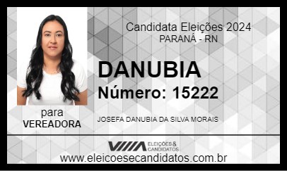 Candidato DANUBIA 2024 - PARANÁ - Eleições