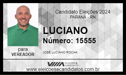 Candidato LUCIANO 2024 - PARANÁ - Eleições