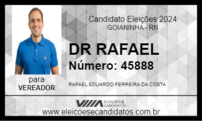 Candidato DR RAFAEL 2024 - GOIANINHA - Eleições