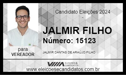 Candidato JALMIR FILHO 2024 - ANGICOS - Eleições