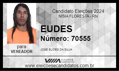 Candidato EUDES 2024 - NÍSIA FLORESTA - Eleições