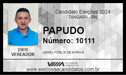 Candidato PAPUDO 2024 - TANGARÁ - Eleições