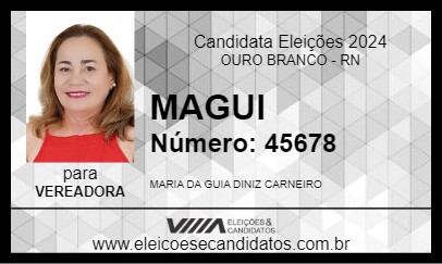 Candidato MAGUI 2024 - OURO BRANCO - Eleições