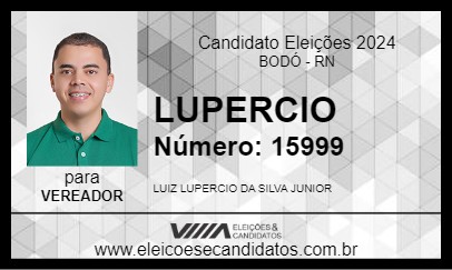 Candidato LUPERCIO 2024 - BODÓ - Eleições