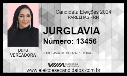 Candidato JURGLAVIA 2024 - PARELHAS - Eleições