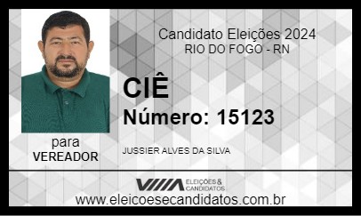 Candidato CIÊ 2024 - RIO DO FOGO - Eleições